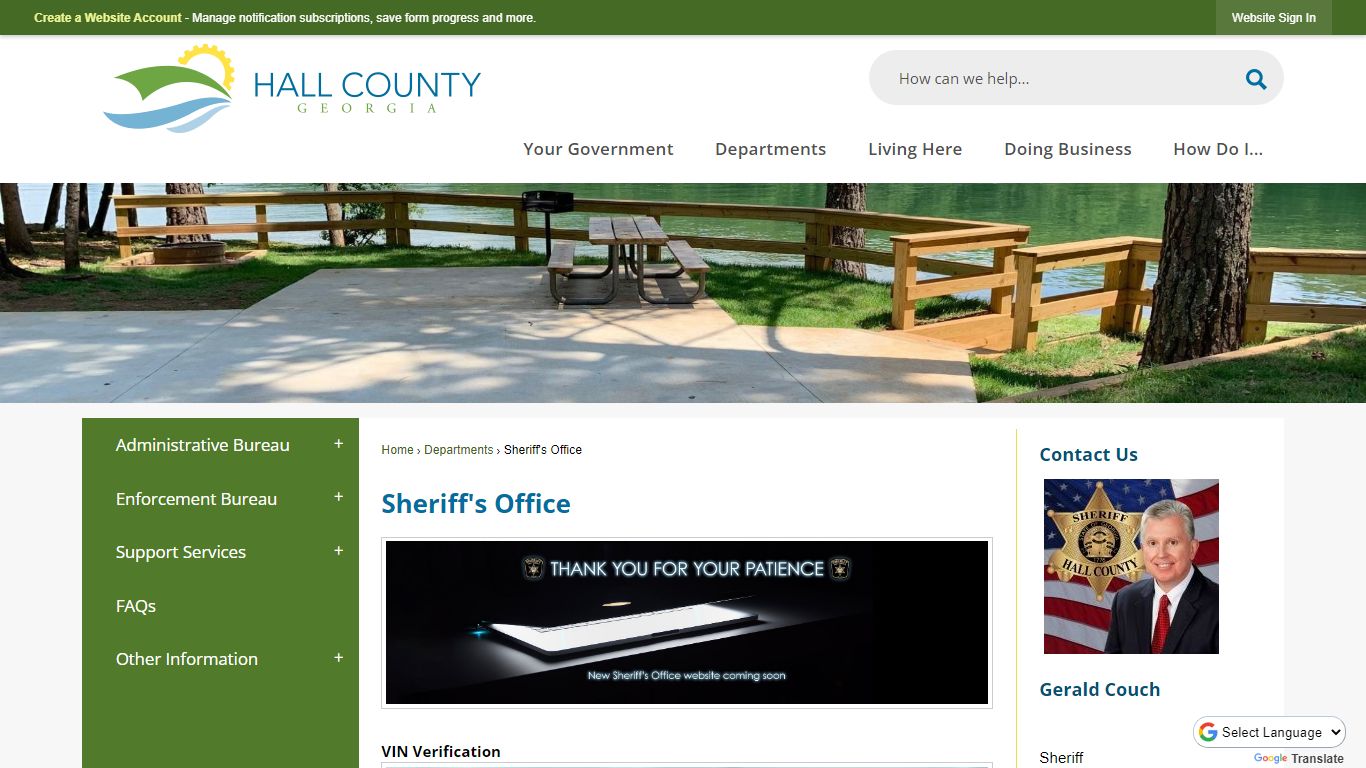 Sheriff's Office | Hall County, GA - Official Website